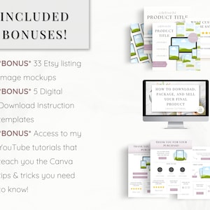 PLR Canva eBook Template | eBook Template For Resell | Earn Passive Income | Resellable eBook Template | Done For You Digital Product | PLR image 5