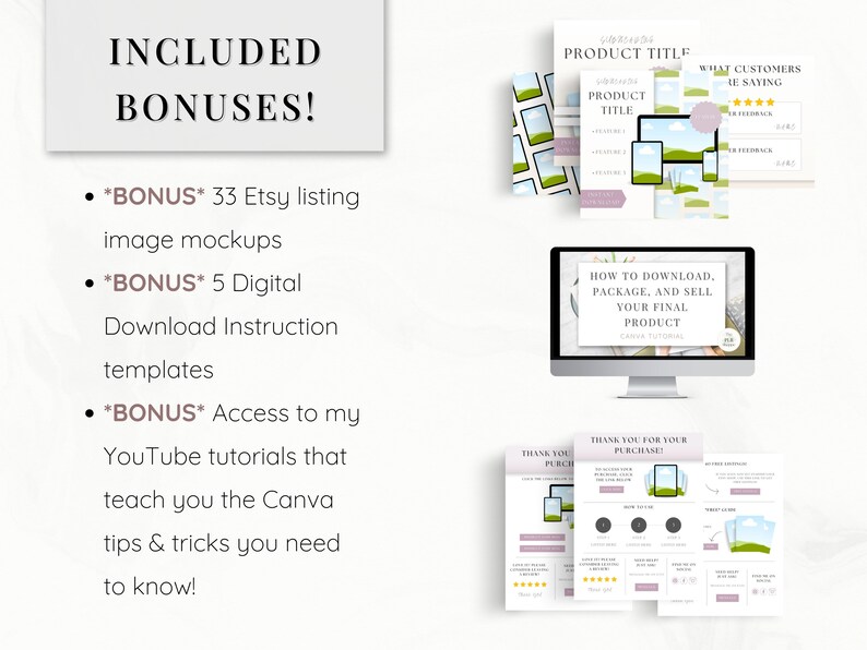 PLR Canva eBook Template | eBook Template For Resell | Earn Passive Income | Resellable eBook Template | Done For You Digital Product | PLR image 5