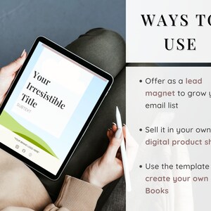 PLR Canva eBook Template | eBook Template For Resell | Earn Passive Income | Resellable eBook Template | Done For You Digital Product | PLR image 6