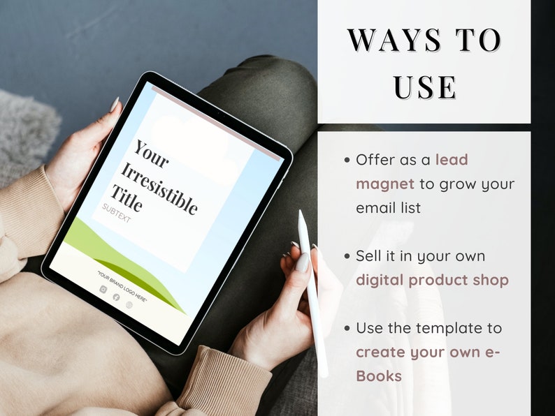 PLR Canva eBook Template | eBook Template For Resell | Earn Passive Income | Resellable eBook Template | Done For You Digital Product | PLR image 6