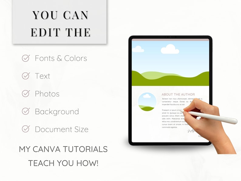 PLR Canva eBook Template | eBook Template For Resell | Earn Passive Income | Resellable eBook Template | Done For You Digital Product | PLR image 10
