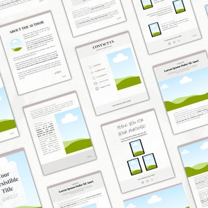 PLR Canva eBook Template | eBook Template For Resell | Earn Passive Income | Resellable eBook Template | Done For You Digital Product | PLR image 4