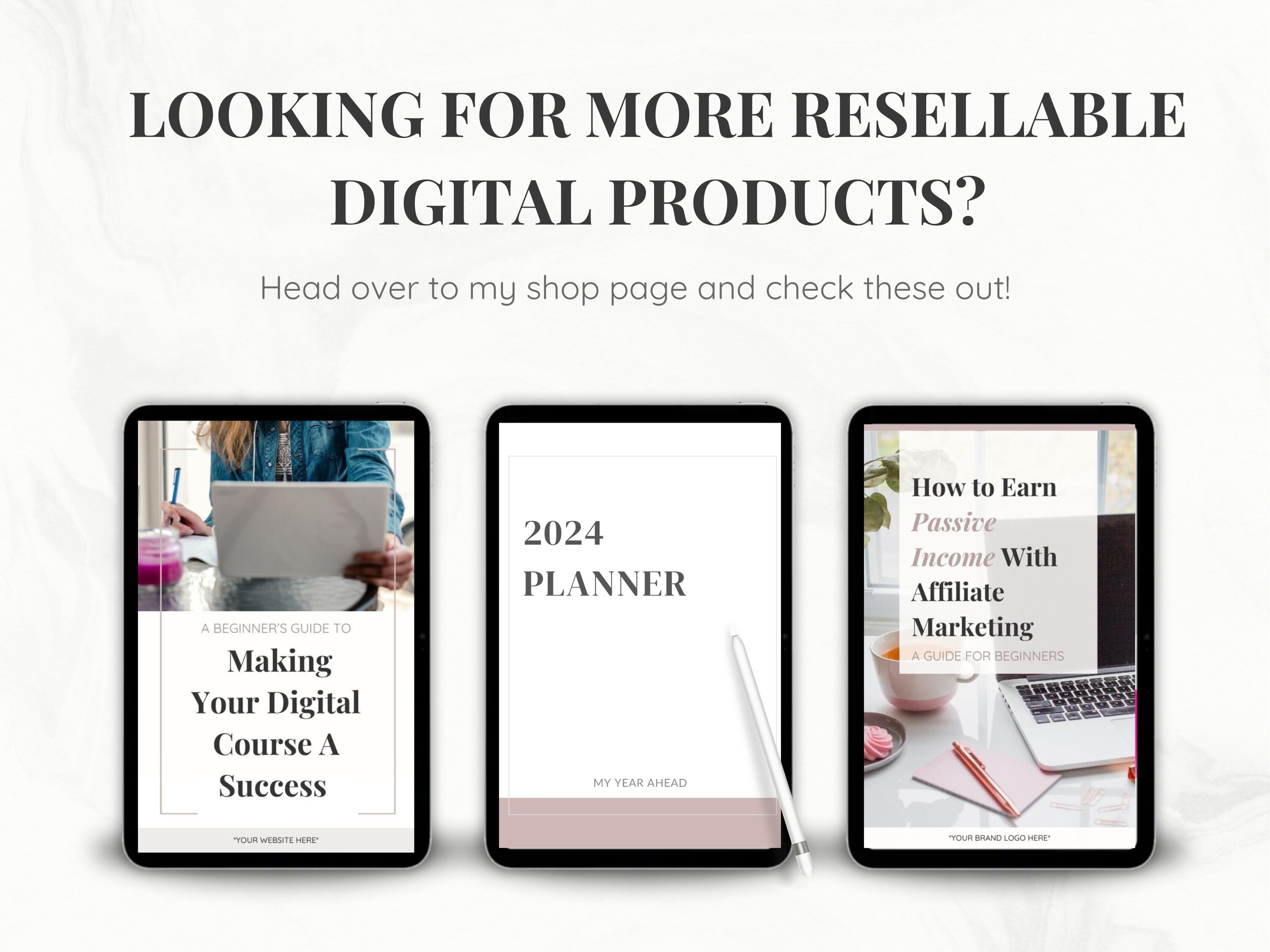 PLR Digital Products Bundle | Done for You PLR Ebook Bundle | Canva ...