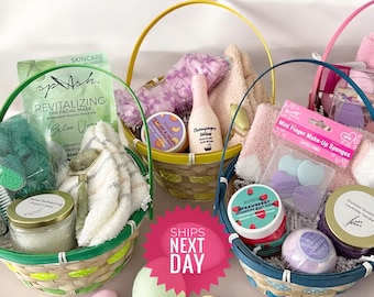 Easter Gift Basket • Pre Filled Easter Basket for Mom • Teen Girl Easter Gift • Colegge Girl Easter Gift • Self Care Easter Basket Gift