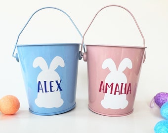 Personalized Easter Basket • Bunny Baskets for Kids • Custom Easter Basket • Boy Easter Gift • Girl Easter Gift • Easter Gift for Kids