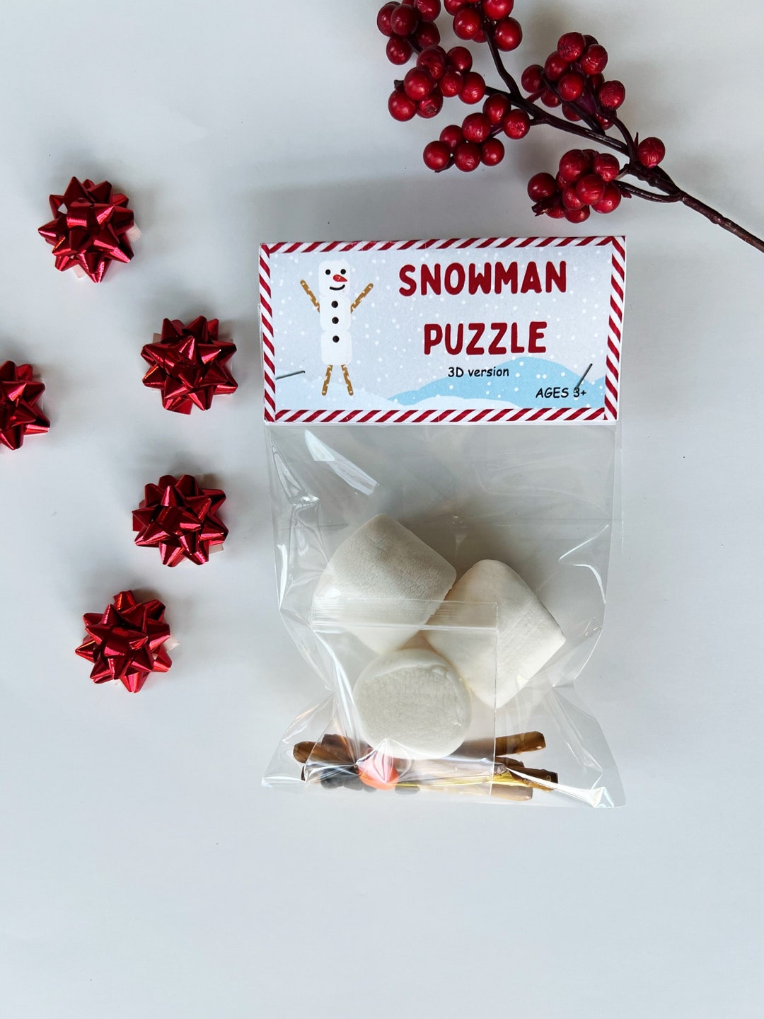 Kiss My Carrot Trail Mix - Funny Snowman Gag Gift With Spicy Snack Mix