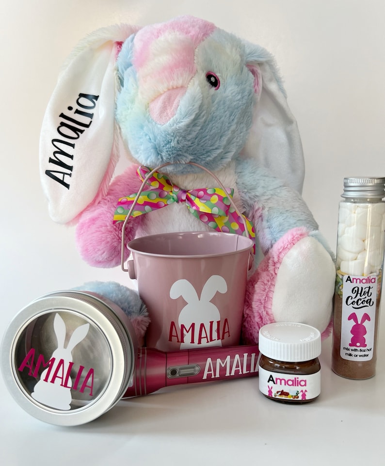 Paniers de Pâques pour enfants • Lampe de poche magnétique • Remplisseurs de paniers de Pâques • Cadeaux de Pâques personnalisés • Cadeau de Pâques pour fille • Cadeau de Pâques pour garçon image 8