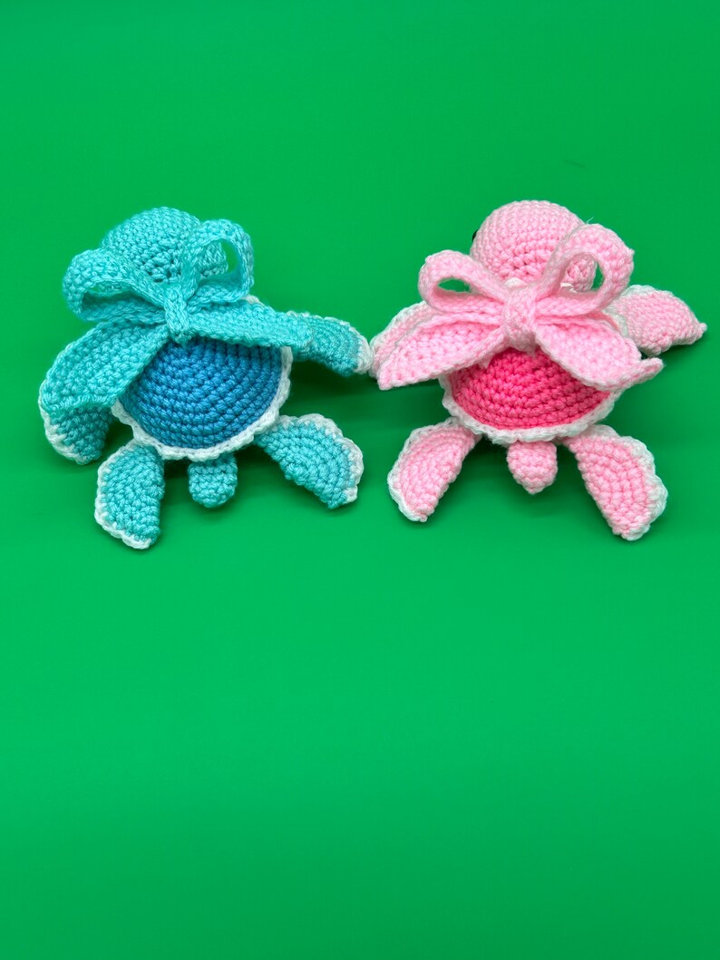 Ribbon Shell Turtles Amigurumi - Etsy