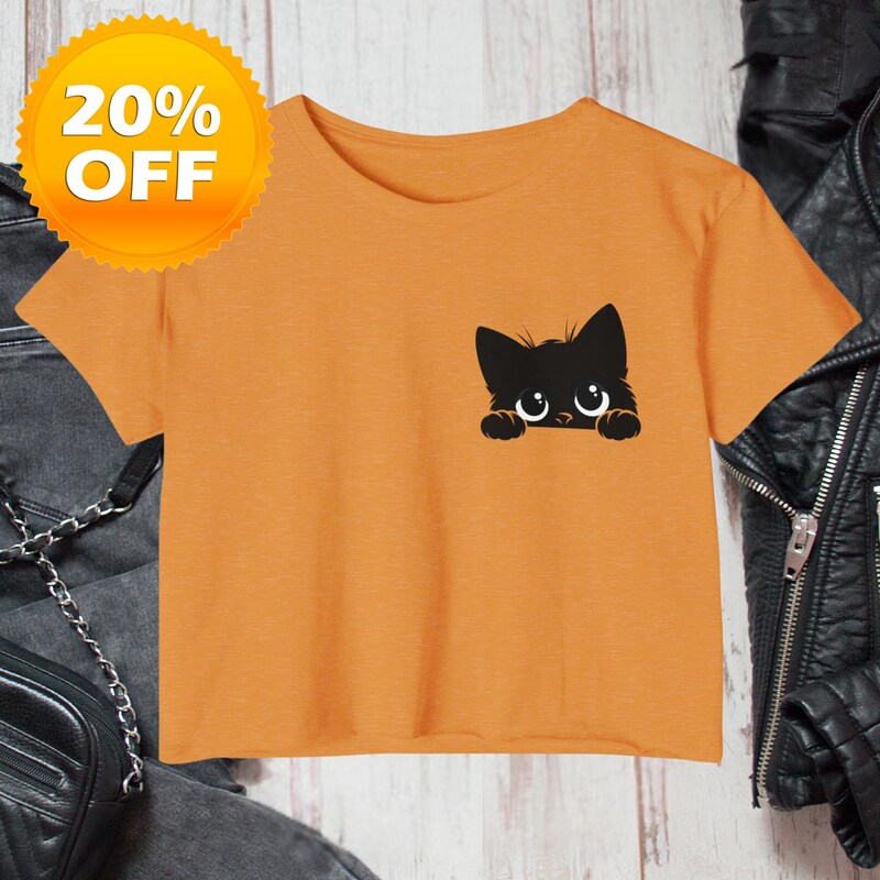 Black Crop Top - Etsy