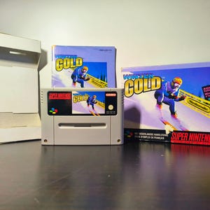 Super Nintendo SNES - Winter Gold PAL(Complete)