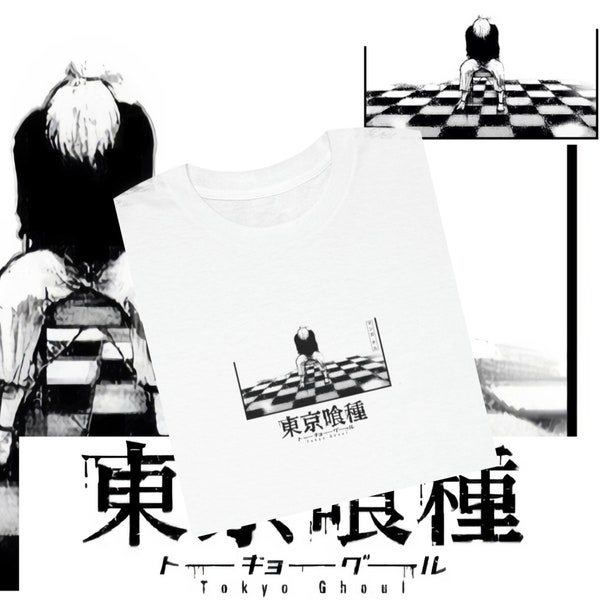 Ken Kaneki Tee Tokyo Ghoul Anime Manga Chill Chiru