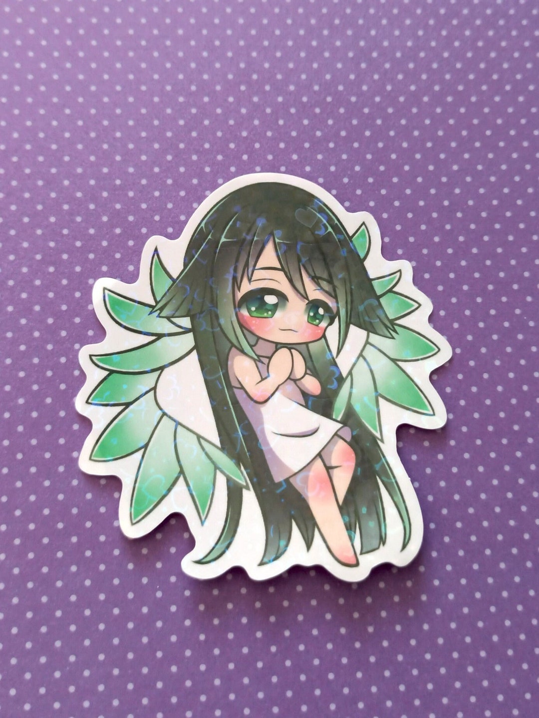 Saya No Uta Holographic Sticker | Visual Novel Inspired | Japanese ...
