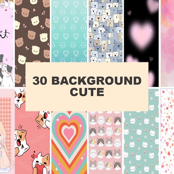 30 BACKGROUND CUTE/GIRLY !! [high quality]