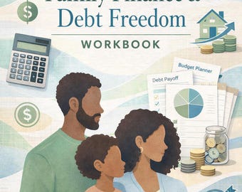 Family Finance| Debt Free| Workbook| Budgeting| Small Business