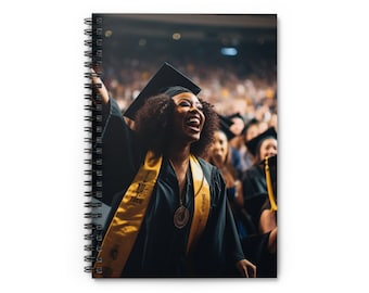 Joyful Graduation Spiral Notebook