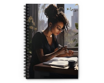 Creative Haven Spiral Notebook