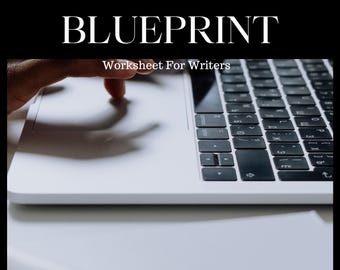 Book Builder Blueprint Story Planning| Book| Framework Fillable PDF Workbook