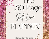 The 30 Day Self-Love Planner| Guide Digital Print
