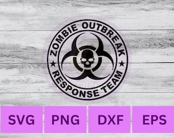 Kiwistar - Autoaufkleber - Zombie Response Team Aufkleber Für Auto
