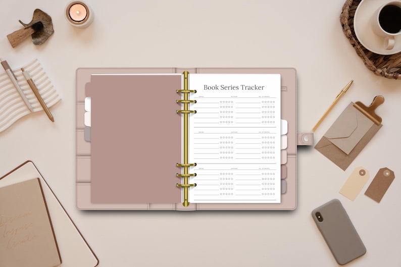 Tracking Books Read Book Series Tracker Printable, Reading Log for Book Series, Track Books ...