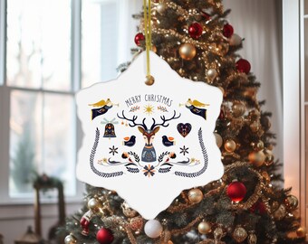 スカンジナビアのクリスマスオーナメント、フォークアート