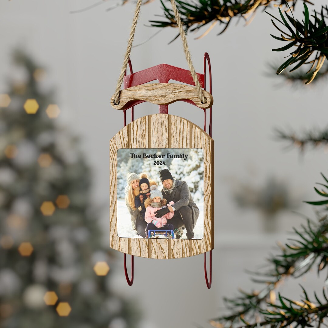 Ornamenti per albero di Natale decorazione casa 6 nomi personalizzati