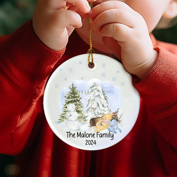 クラシックプーオーナメントセットクリスマスclassic pooh