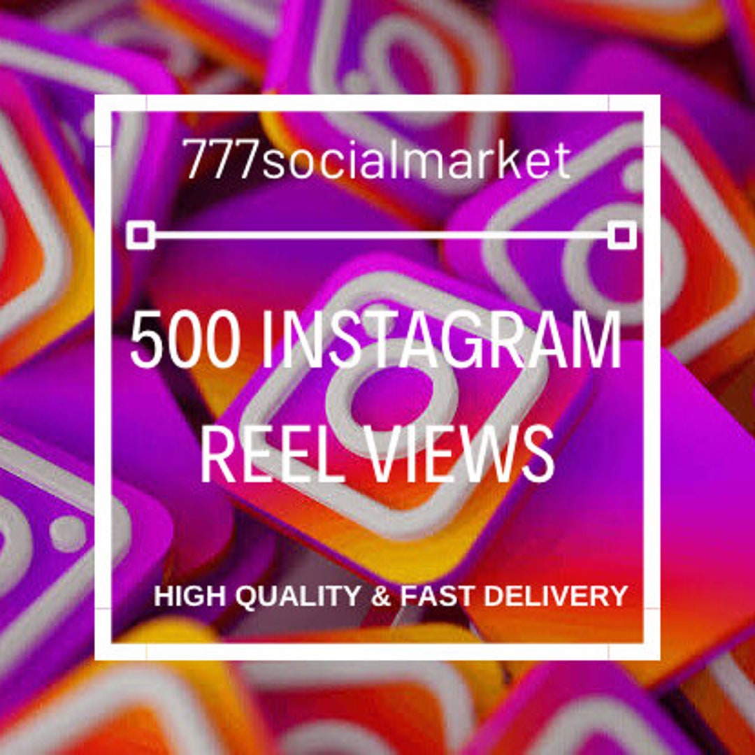 500 Instagram Reel Views buy Instagram Reel Views Instagram Etsy