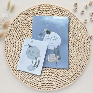 Impfpass/U-Heft Umschlaghülle under the sea | Hülle | Impfausweis | Untersuchungsheft | Kinder | Geburt | Geschenkidee | Geburtstag