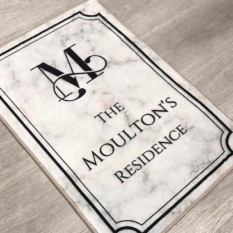 Property Is Protected By Photo - Personalized Custom Runner Rug