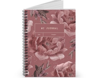 Spiral Notebook - Ruled Lined pages Blank