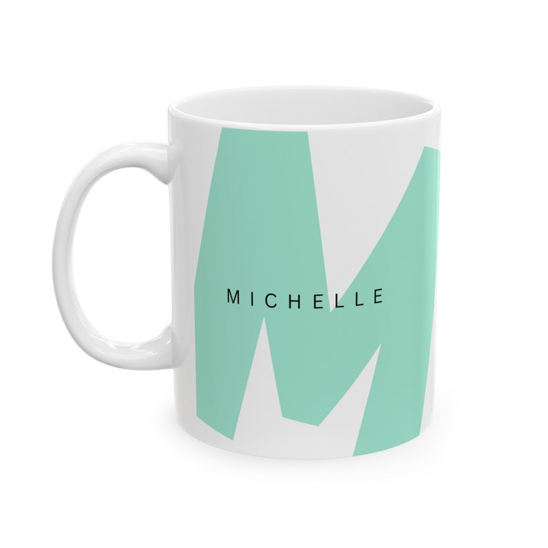 Monogram Mug Gifts Personalized Name Coffee Cup Bridesmaids Gifts ...