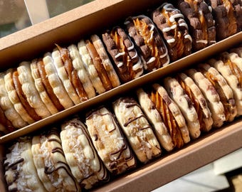 Peruvian Alfajores Variety Box: Handmade Cookies, 4 Flavors