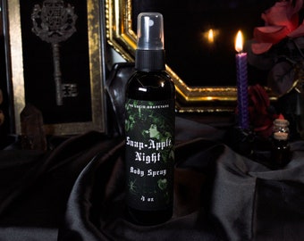 Snap-Apple Night Body Spray | Goth Fragrance | Room Spray | Spooky | Halloween | Gothic | Fall Fragrance | Alternative