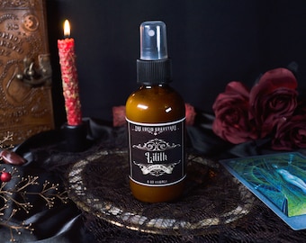 Lilith Magick Mist | Dark Goddess | Witchcraft | Dark Feminine | Personal Power | Ritual Spray | Sensuality | Goth Witch