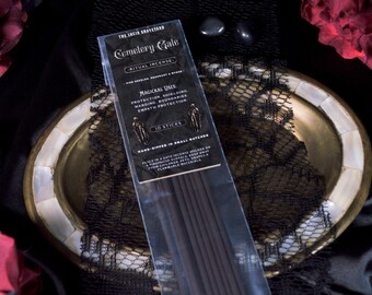 Cemetery Gate Incense | Protection | Witchcraft | Shielding | Warding | Ritual Incense | Boundaries | Goth Witch