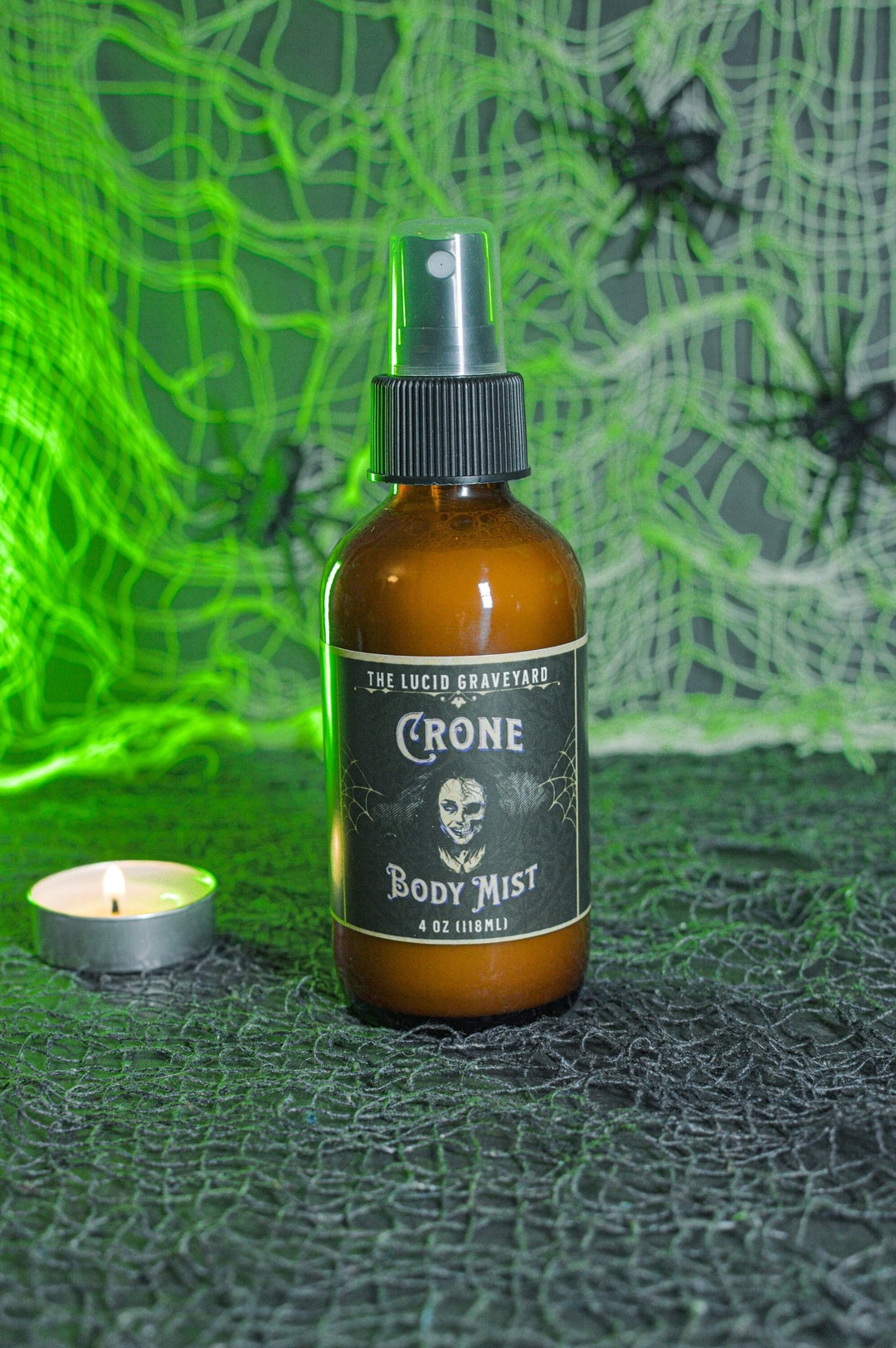 Crone Body Mist Goth Fragrance Spooky Room Spray Dark Etsy