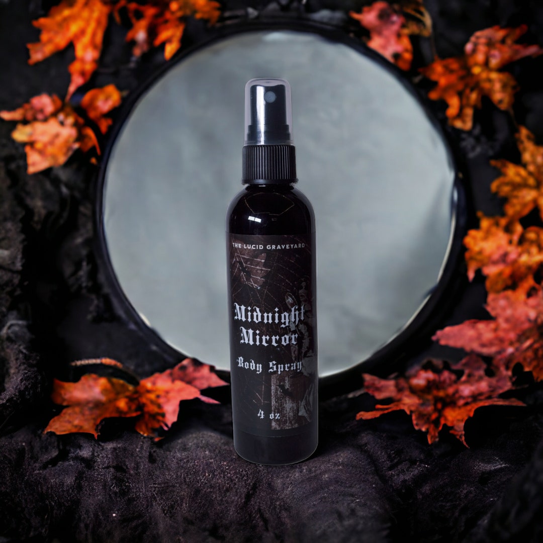 Midnight Mirror Body Spray Goth Fragrance Room Spray Spooky Halloween