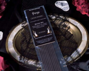 Purge Incense | Energy Cleansing | Witchcraft | Purification | Banishment | Ritual Incense | House Cleansing | Goth Witch