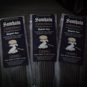 Samhain Incense | Halloween | Sabbat | Witchcraft | Spirit Communication | Ancestor Work | Honor the Dead | Protection | All Hallows Eve bild 4