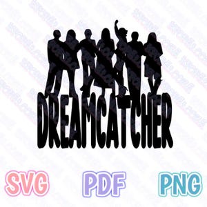 Digitale DREAMCATCHER lasergesneden bestanden (svg, png, pdf) Kpop Girl Group