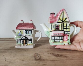 Coppia teiere ceramica Collection tea pot room tea and Free House