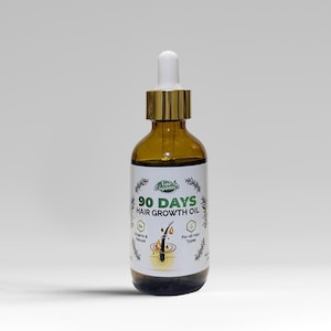 90 days  hair growth oil. Herbs Infused for 90 days -strength-long healthy hair-organic-hair growth-natural haircare