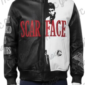 Scarface leather jacket - Etsy 日本