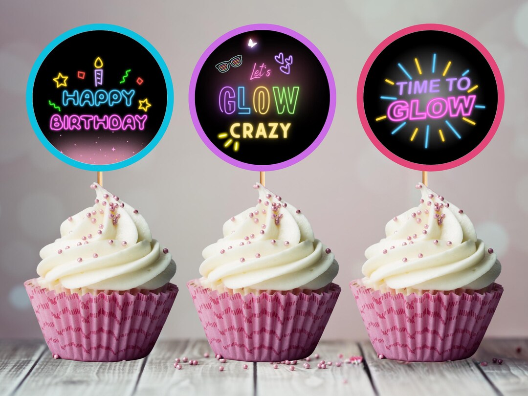 24-Piece Toy Themed Cupcake Toppers - Birthday Party Cake Decorations In Multiple Designs