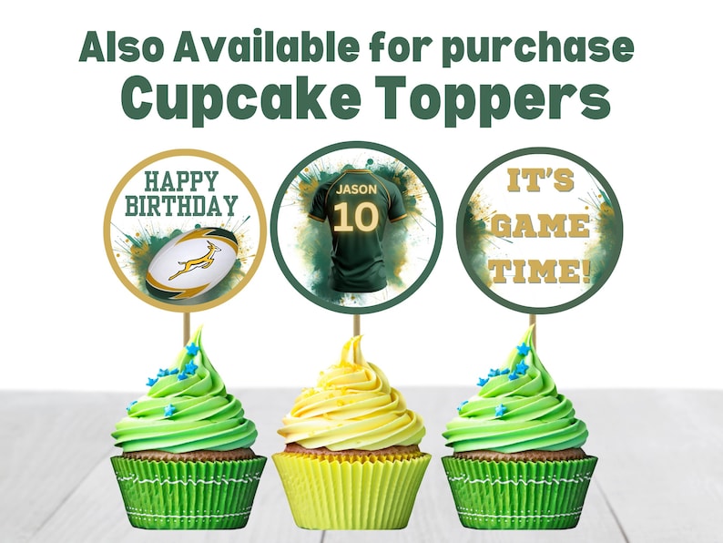 Springbok Invite Background Springboks Rugby Birthday Invitation Editable Rugby Party Invitation - Etsy
