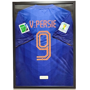 Robin van Persie Netherlands Framed Jersey, Robin van Persie Shirt Framed, Holland Jersey 21 x 29 Inches