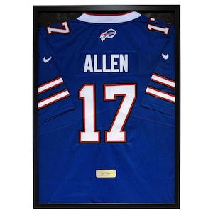 Buffalo Bills Josh Allen Jersey Framed, Josh Allen Shirt Framed, Buffalo Bills Jersey 21&#39;&#39; x 29&#39;&#39; Inches