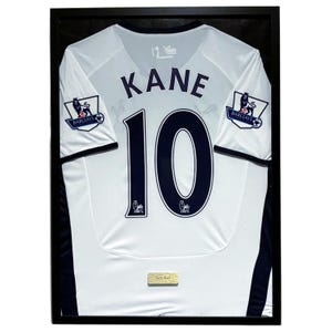 Tottenham Hotspur Harry Kane Jersey Framed, Harry Kane Shirt Framed, Tottenham Hotspur Jersey 21&#39;&#39; x 29&#39;&#39; Inches