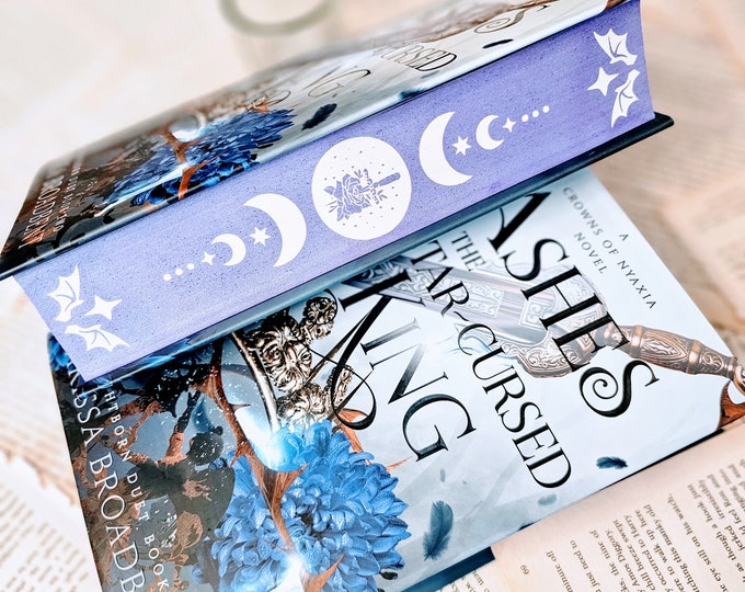 The Ashes and the Star Cursed King Hand Sprayed Book Special Edition - Etsy